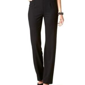 Coldwater Creek Classic Fit Pull On Black Trouser Size S/8